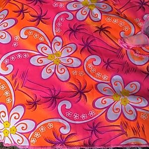 Summer Salts girls cover up swim size 14 neon